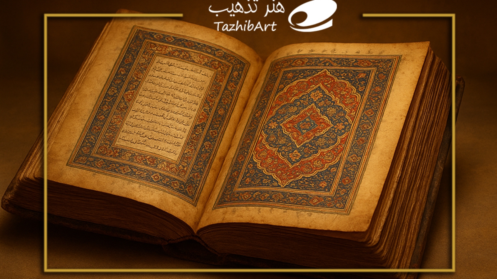 تذهیب در هنر کتاب آرایی ایران