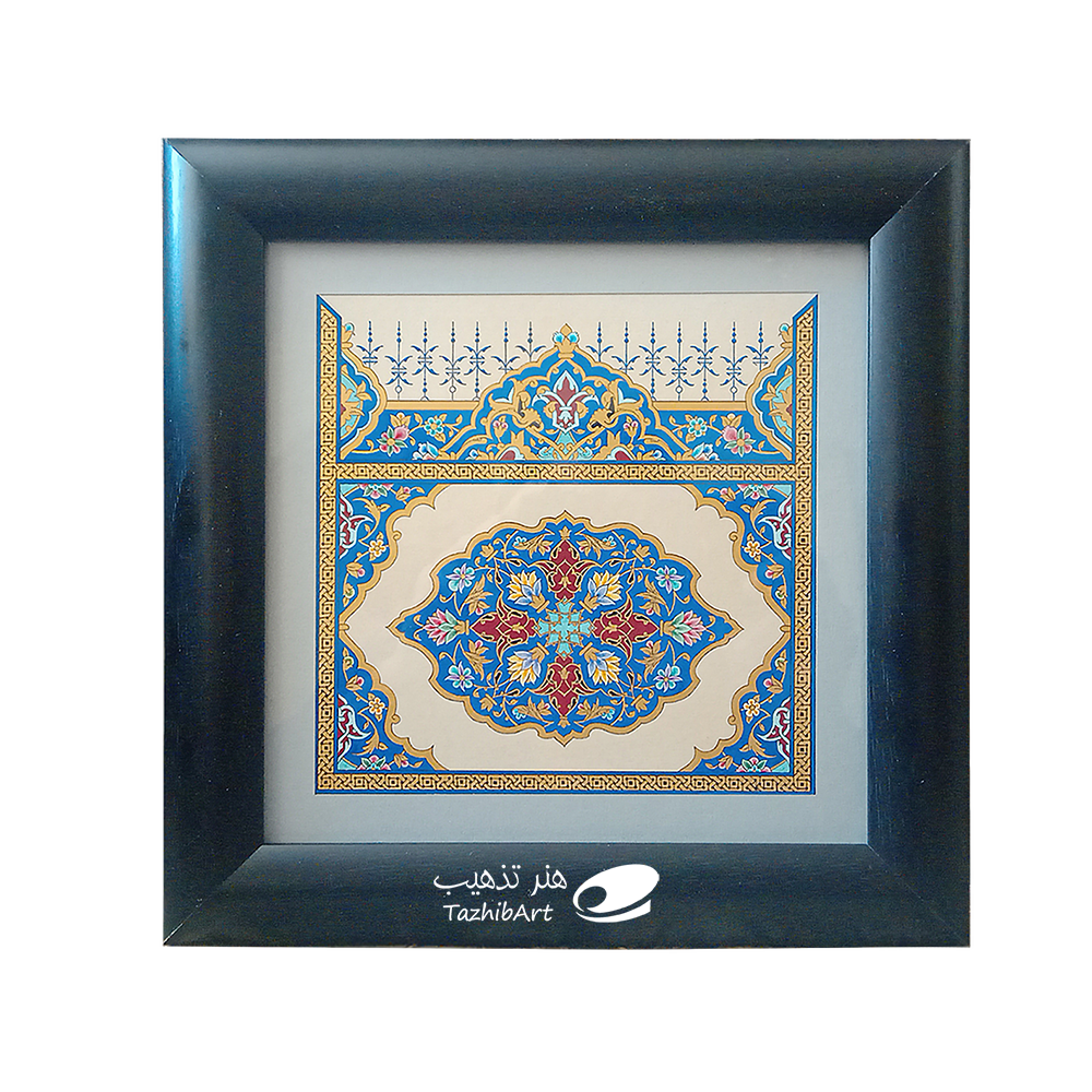 تابلوی هنر تذهیب