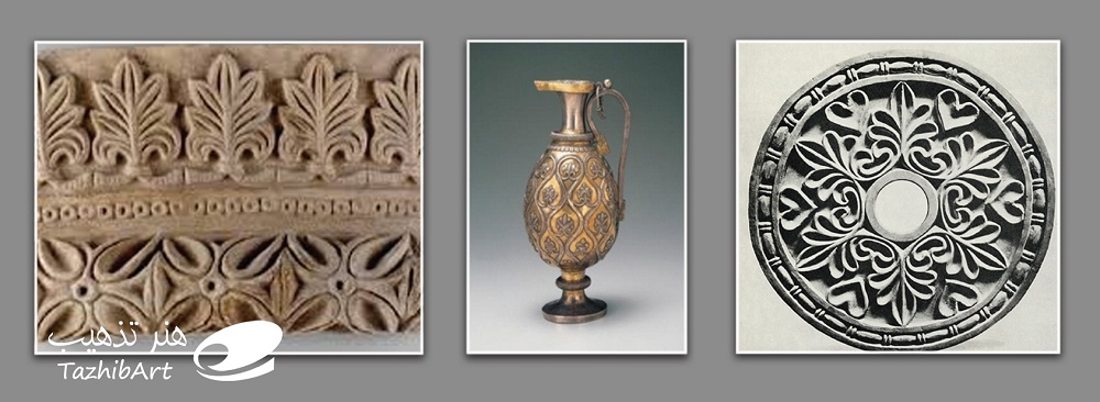 نقش های گیاهی در دوره ساسانی